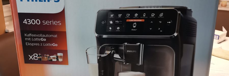 Philips latte go 4300 series kaffeevollautomat