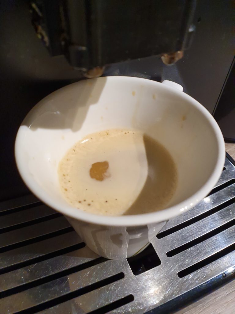 Kaffee mit crema