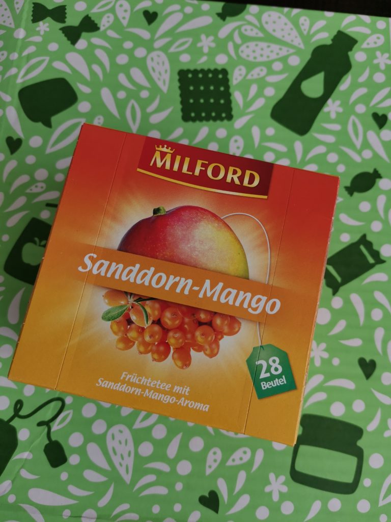 Brandnooz MILFORD Sanddorn-Mango Tee