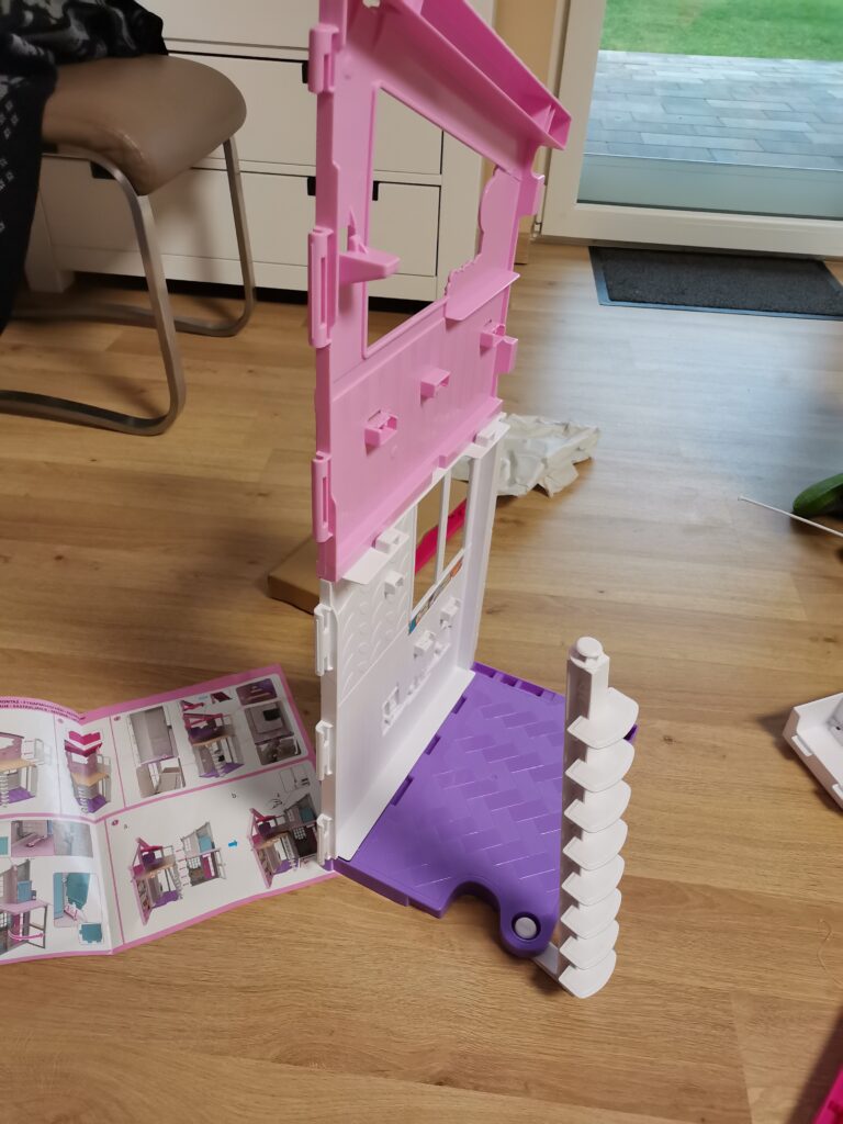 Aufbau Barbie Malibu Haus