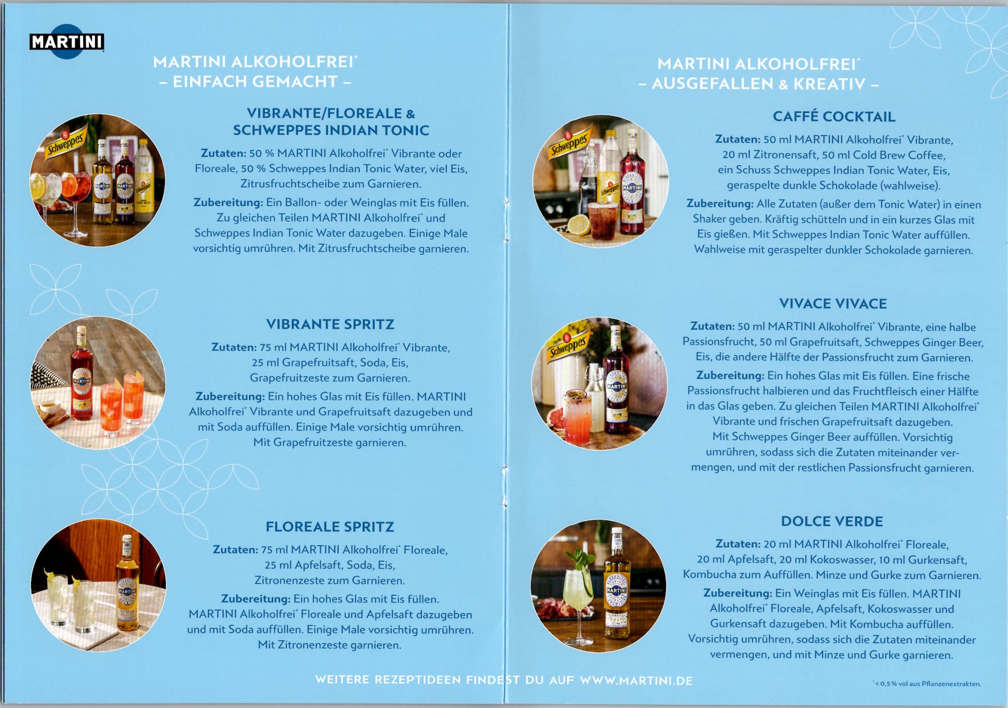 Martini Alkoholfreier Aperitif Floreale & Vibrante freitest.de