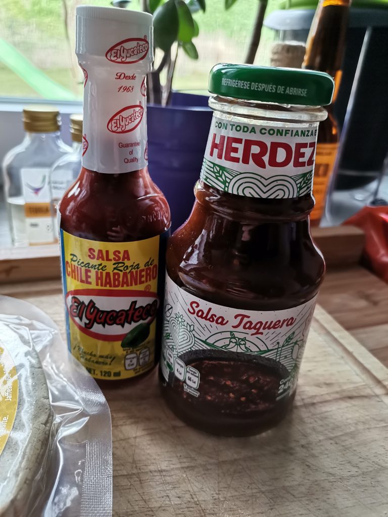 habanero sosse und salsa