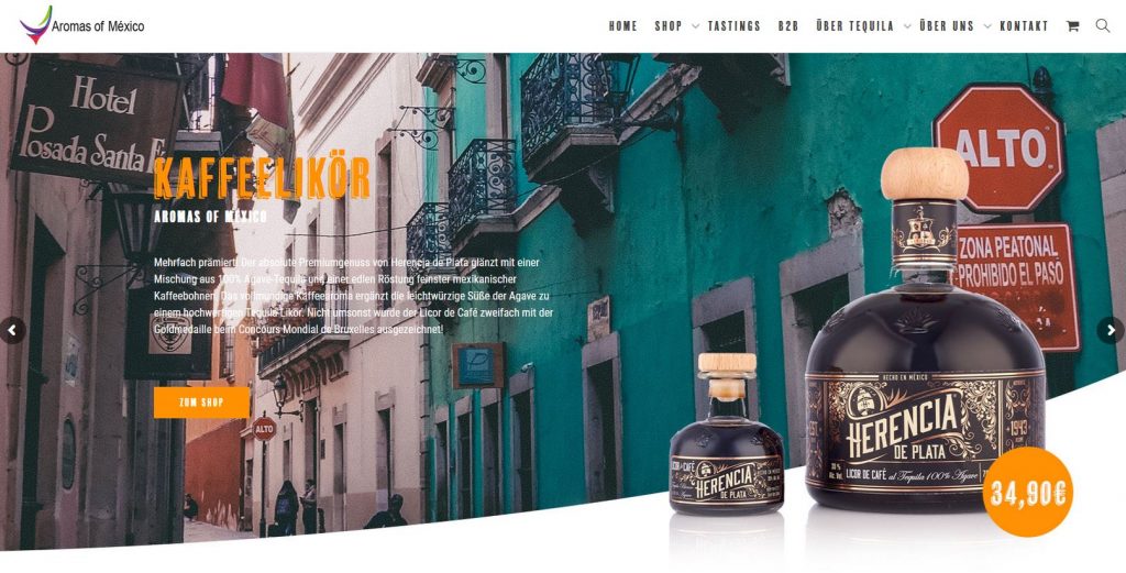 aromas-of-mexico.com der shop