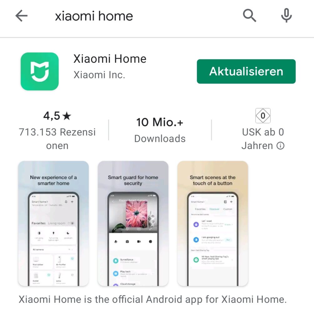 Xiaomi Home App