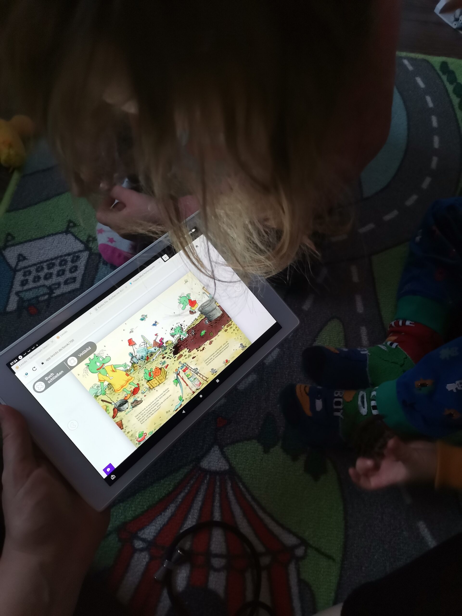 Lesido App mit Kindern lesen