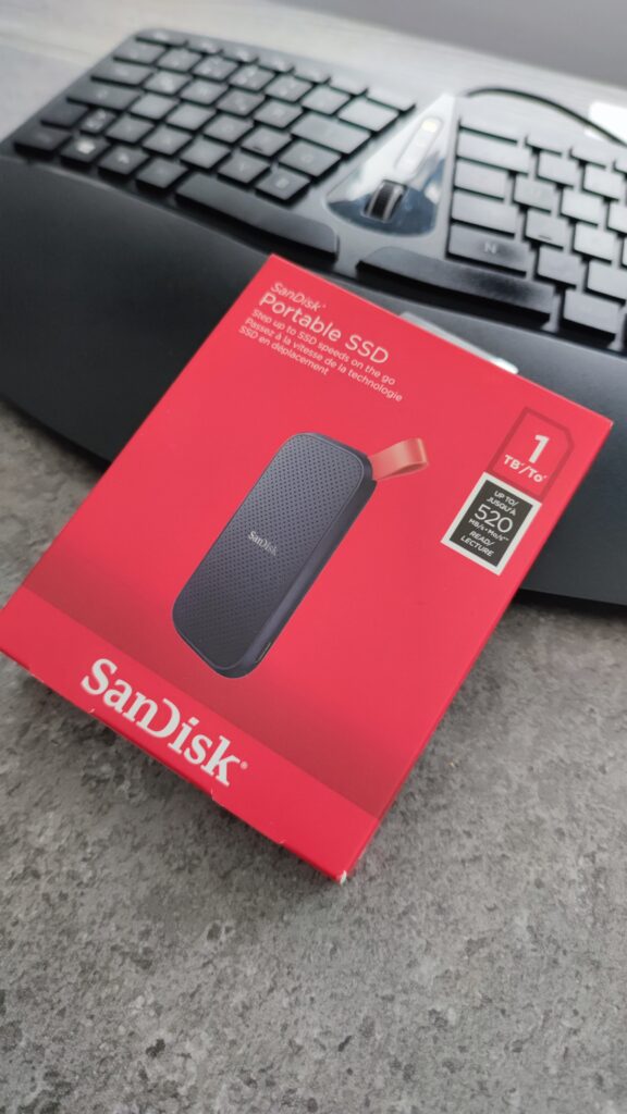 SanDisk Portable SSD mit 1 TB