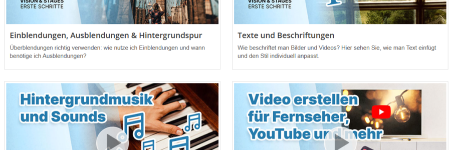 Videos für Fortgeschrittene