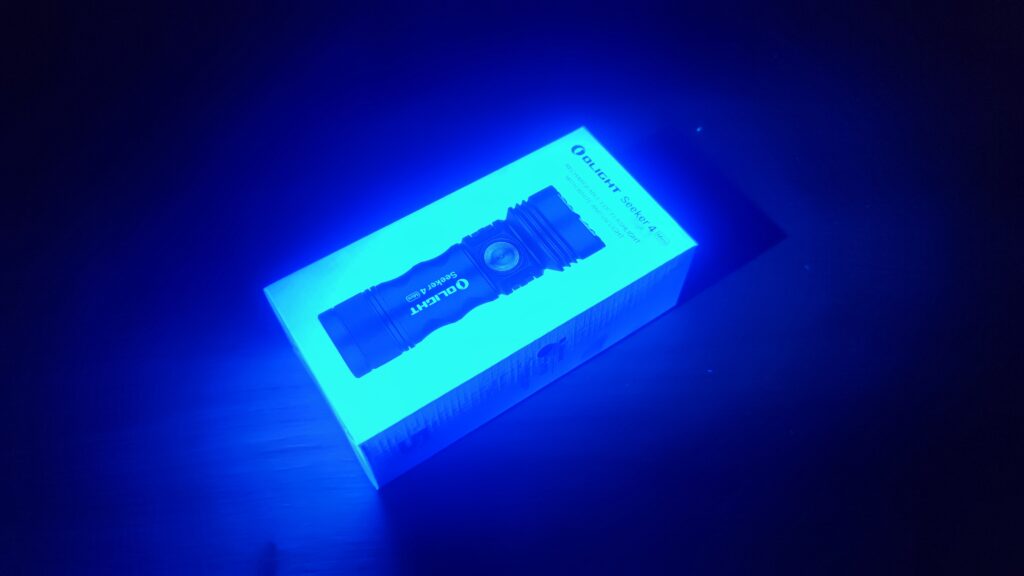Olight Seeker 4 Mini UV-Licht