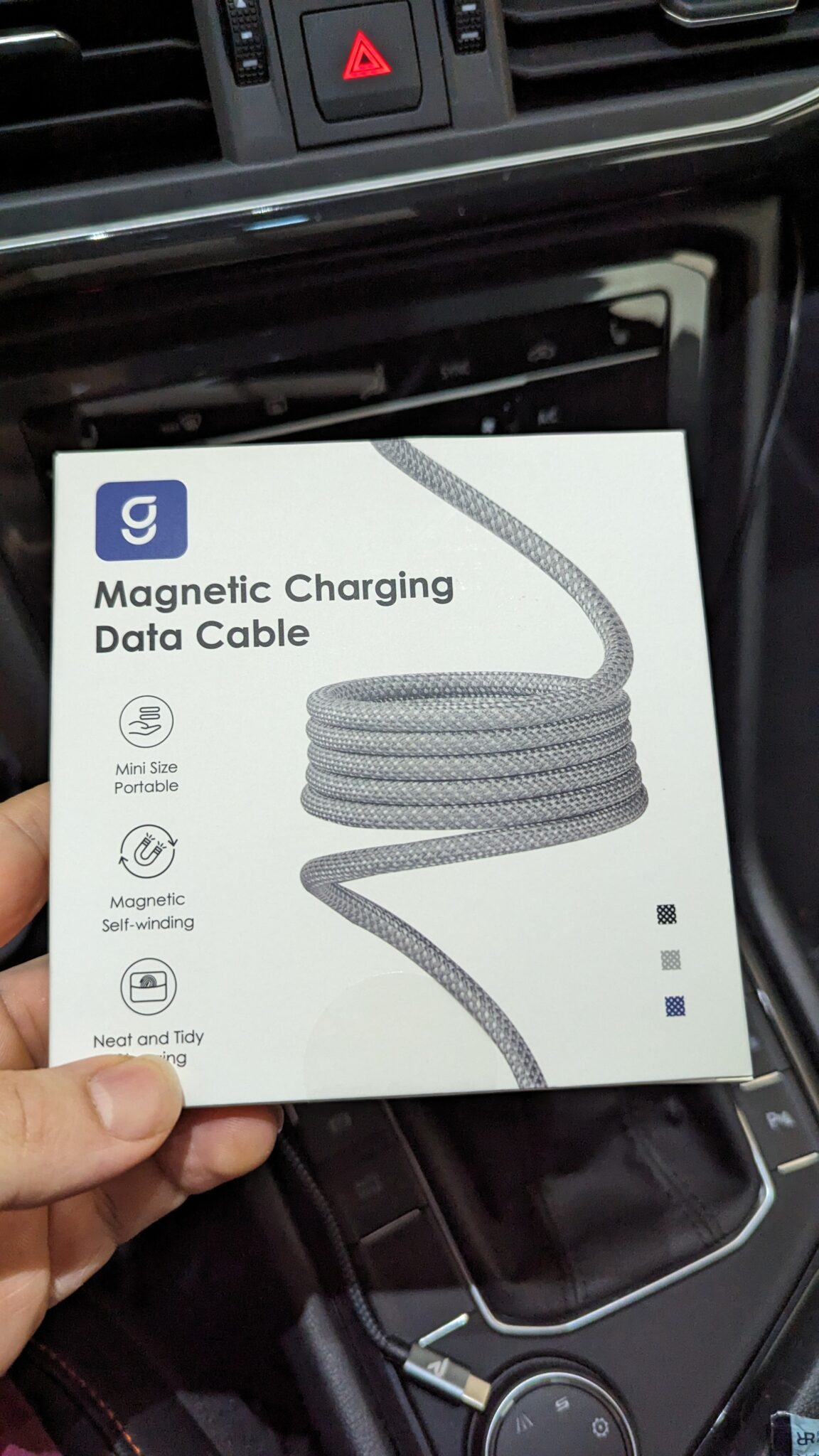 PRENDELUZ Magnetisches Ladekabel Lightning – Organisierbar, Bis 3A Ladegeschwindigkeit, Kompatibel Mit IPhone/iPad