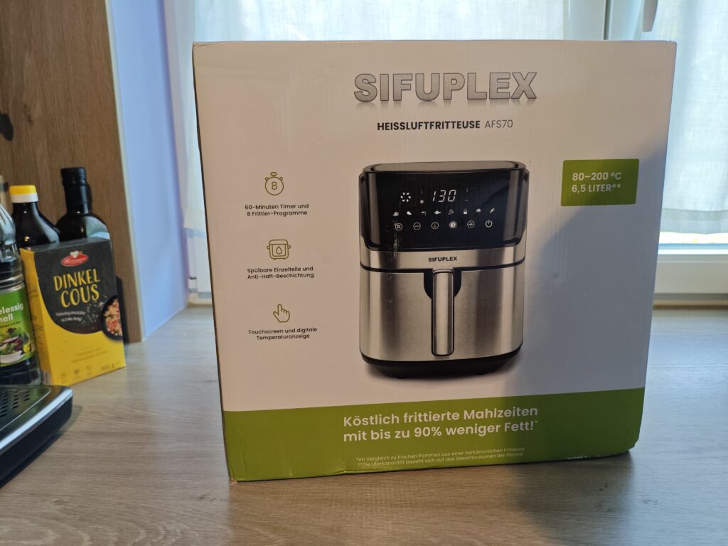 Sifuplex Heißluftfritteuse AFS70