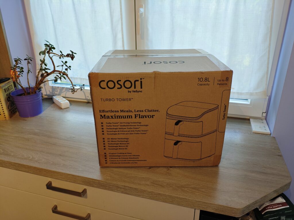 COSORI Turbo Tower Pro Heißluftfritteuse Double Stack