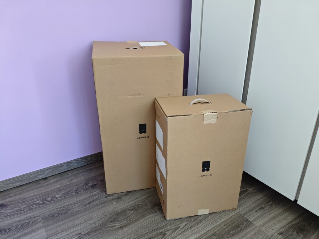 Koffer Voyageur Check-In von Level8 verpackt