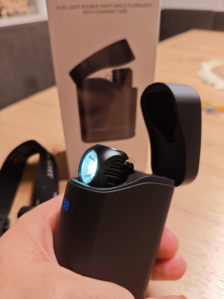 leuchtet auch im Case