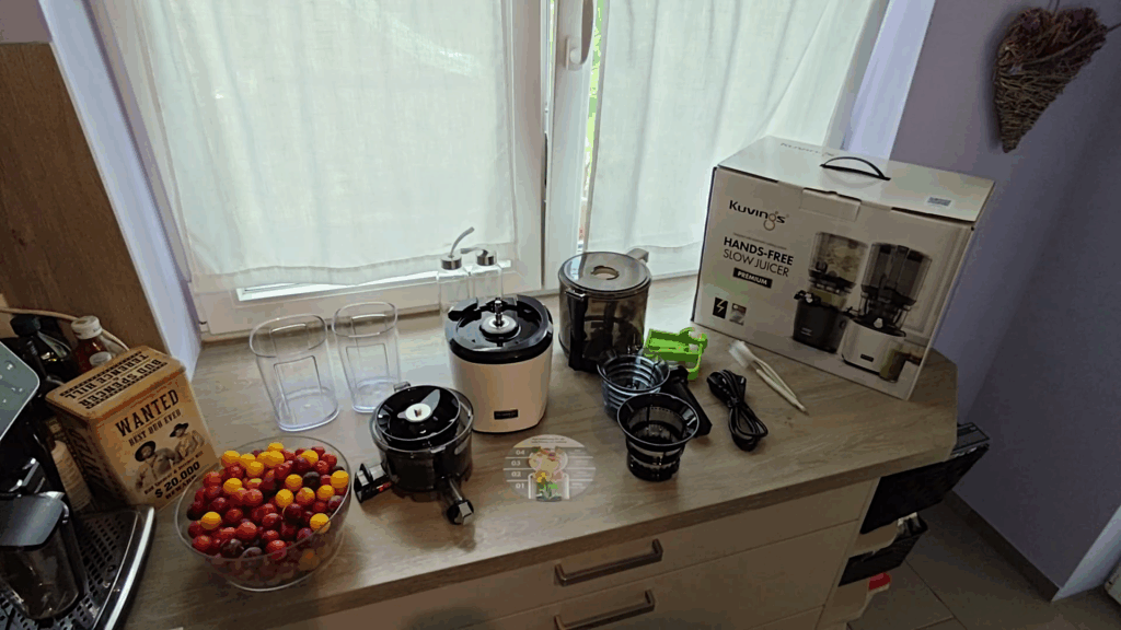 Zubehör vor der Montage