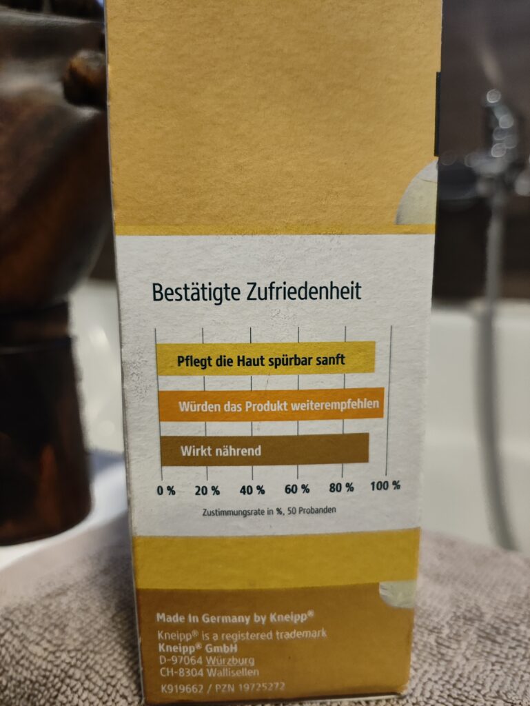 Kneipp Massageöl Zarte Sinnlichkeit