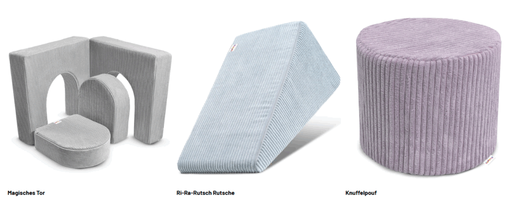 Add-Ons für dein Spielsofa