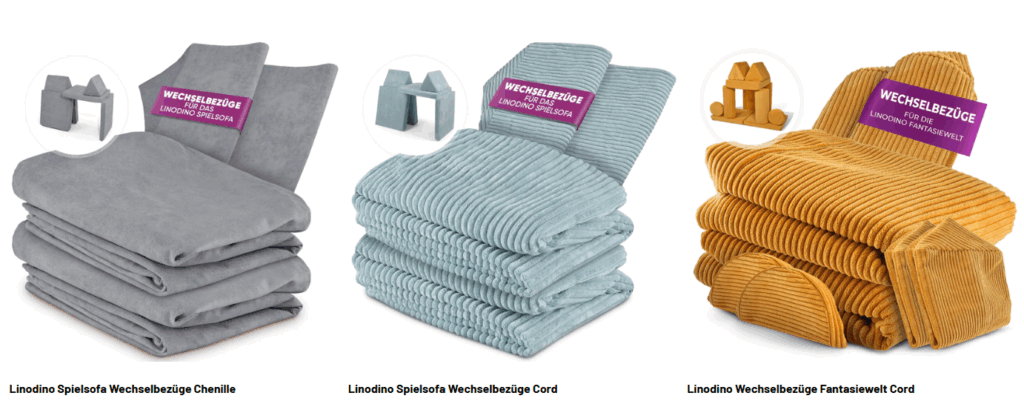 Bezüge für das SPielsofa