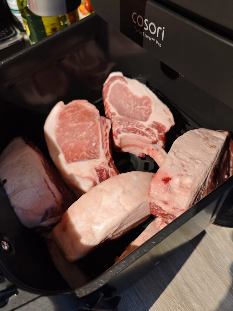 Kotelett mit Fettrand