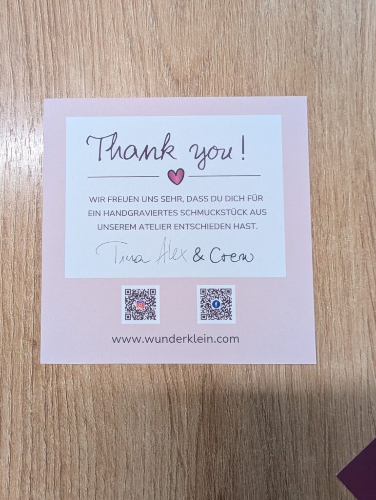 WUNDERklein Inhalt Karton