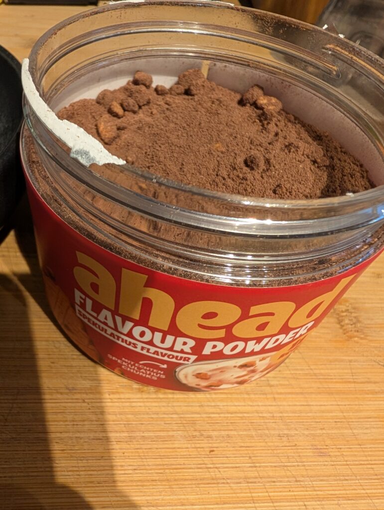 ahead flavour powder spekulatius