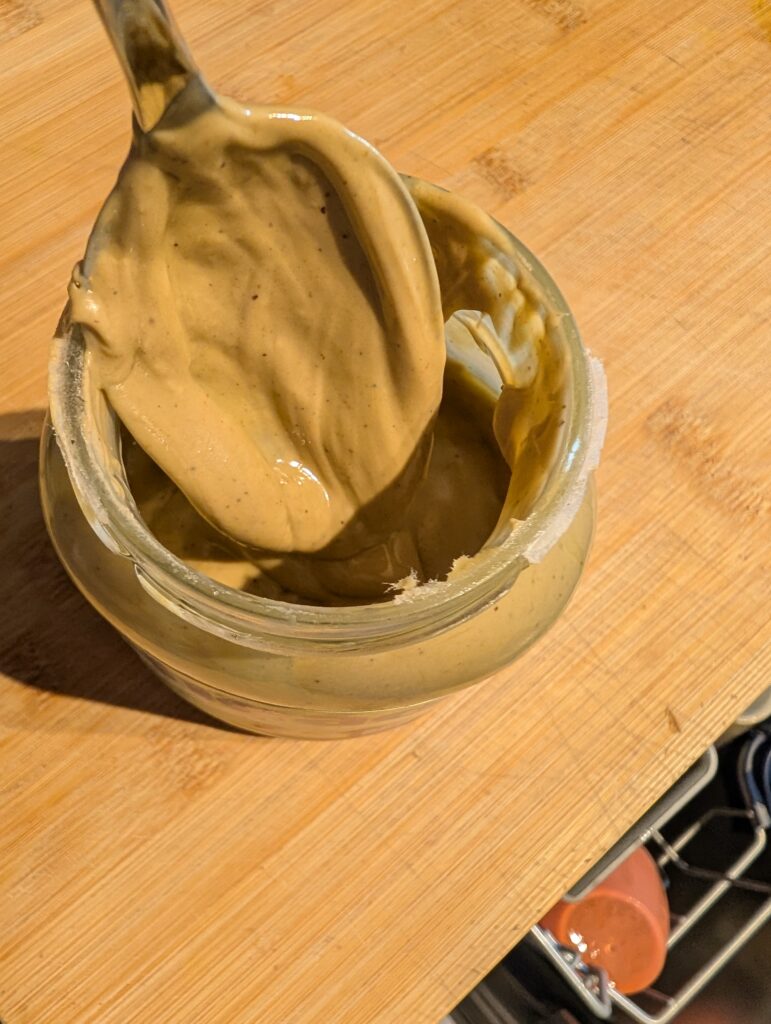 Aufstrich Nuss Pistazie ahead