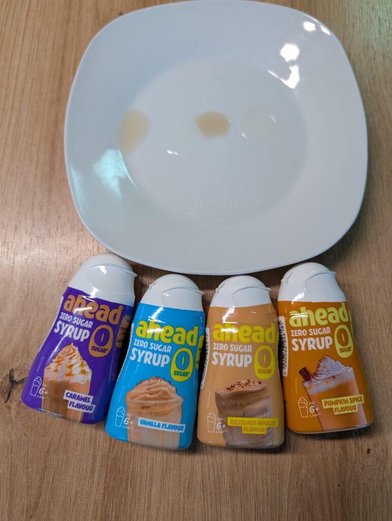 Sirup Geschmack ahead