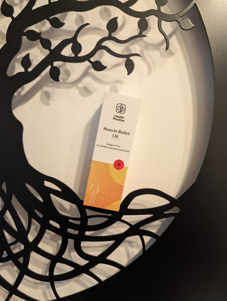 Muscle Relife Oil Health Routine