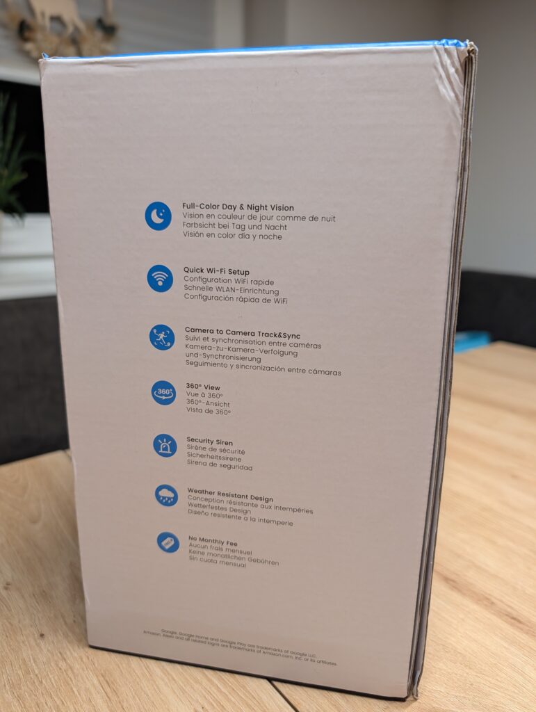 Sicherheitsfunktion des Kamerasystems