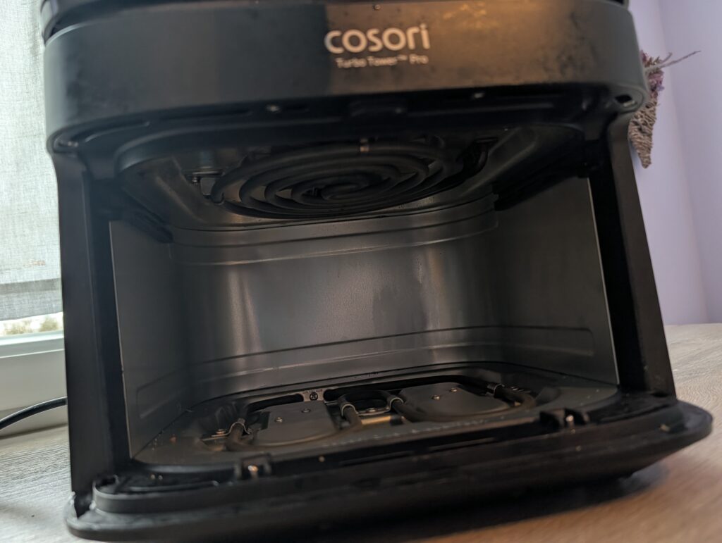 Heizelemente oben und unten