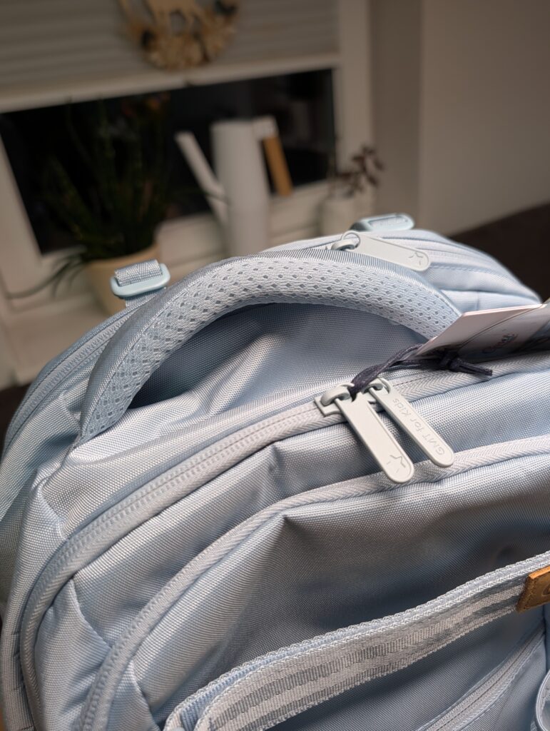 komfortabler Tragegriff am Ranzen