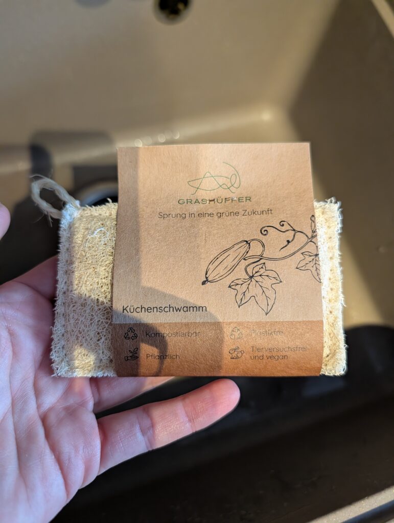 Schwämme aus Luffer Grashüpfer