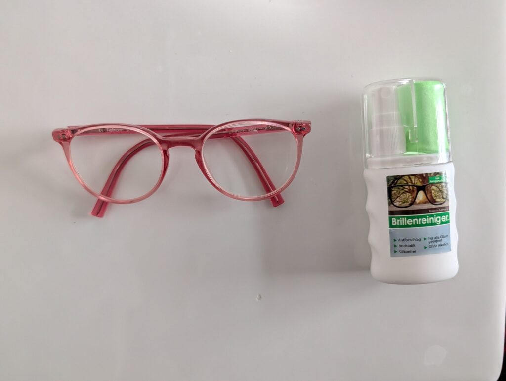 Brillenreinigungsset Grashüpfer