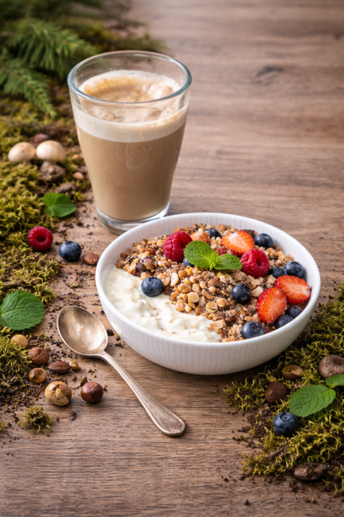 Mushroom Coffee Test