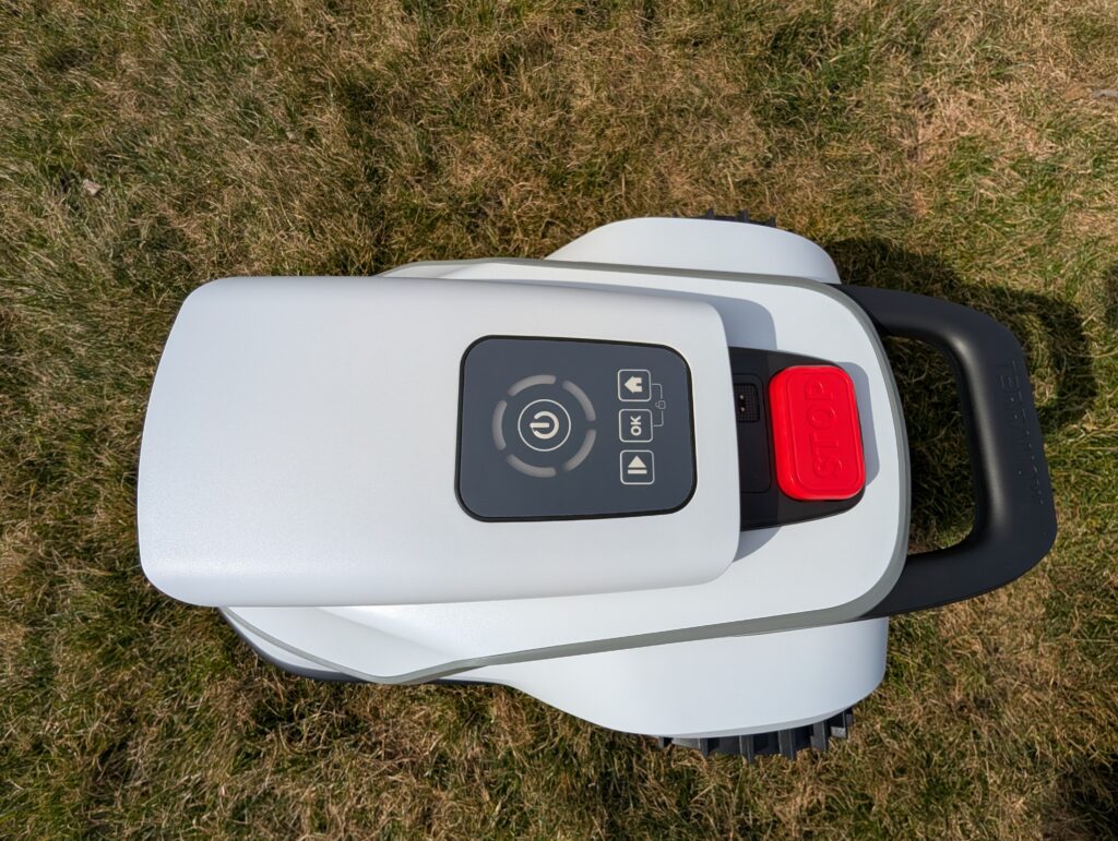 Steuerung am V600 von TerraMow