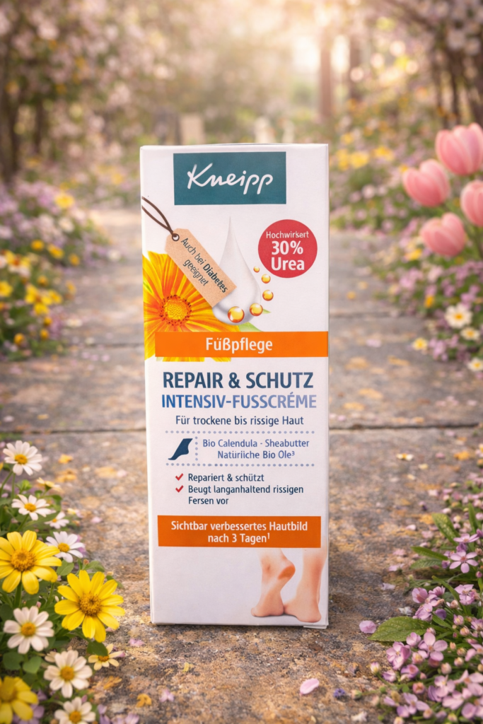 Repair & Schutz Fußcreme Kneipp Frühlingsneuheiten
