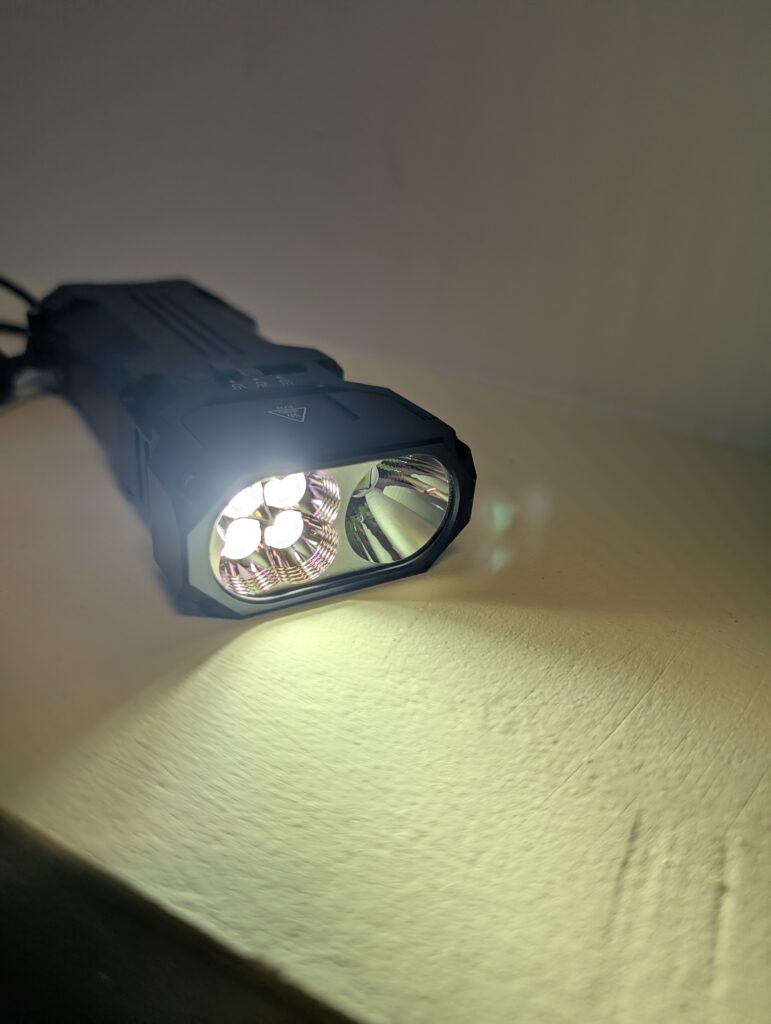 Wuben X1 Pro Flutlicht