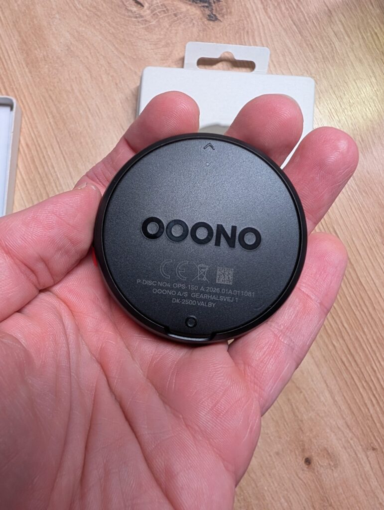 OOONO P-DISC No4 Rückseite