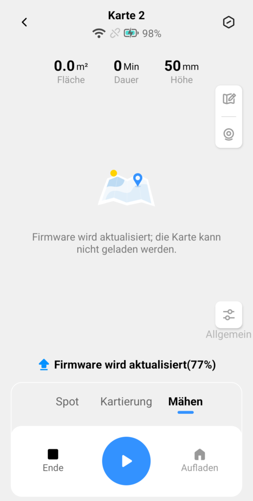 Aktualisierung der Firmware