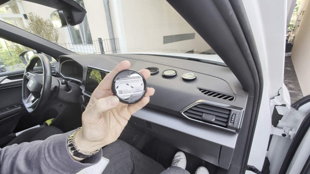 Batteriewechsel bei der OOONO P-DISC No4