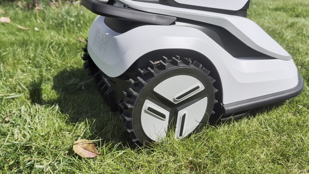 Räder für den sicheren Antreib auch bei Steigungen