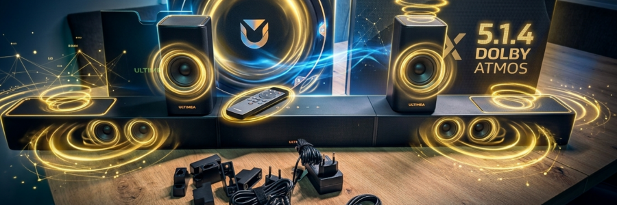 ULTIMEA Skywave X50 5.1.4 Dolby Atmos System im Test