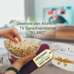 Gewinnspielbild Albrecht TV Sprachverstärker "KLARO"
