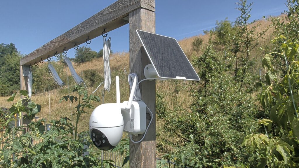 ieGeek S7 Überwachungskamera im Einsatz