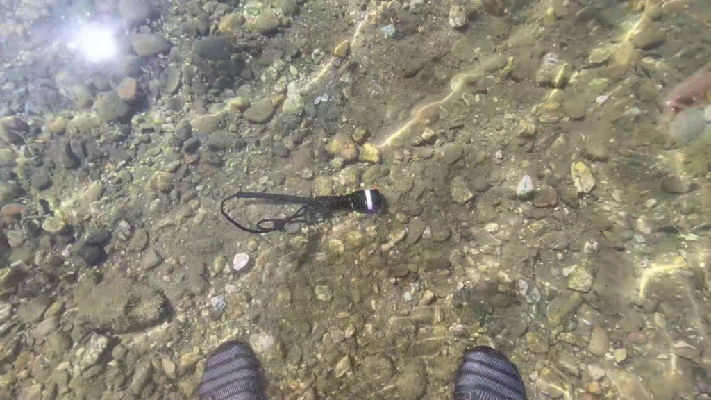 Einsatz der SD08 Unterwasser
