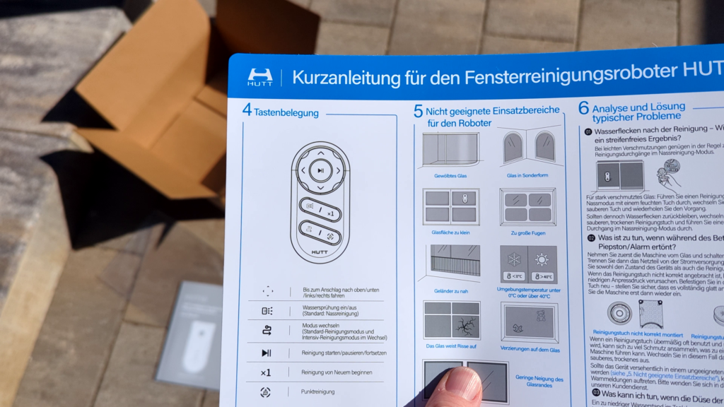 HUTT 10 Premium Fernbedienung erklärt