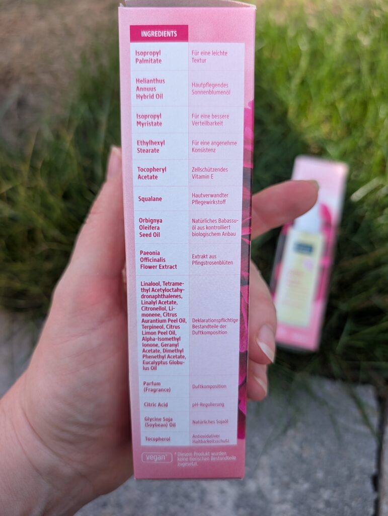 Glow Spray Öl Kneipp