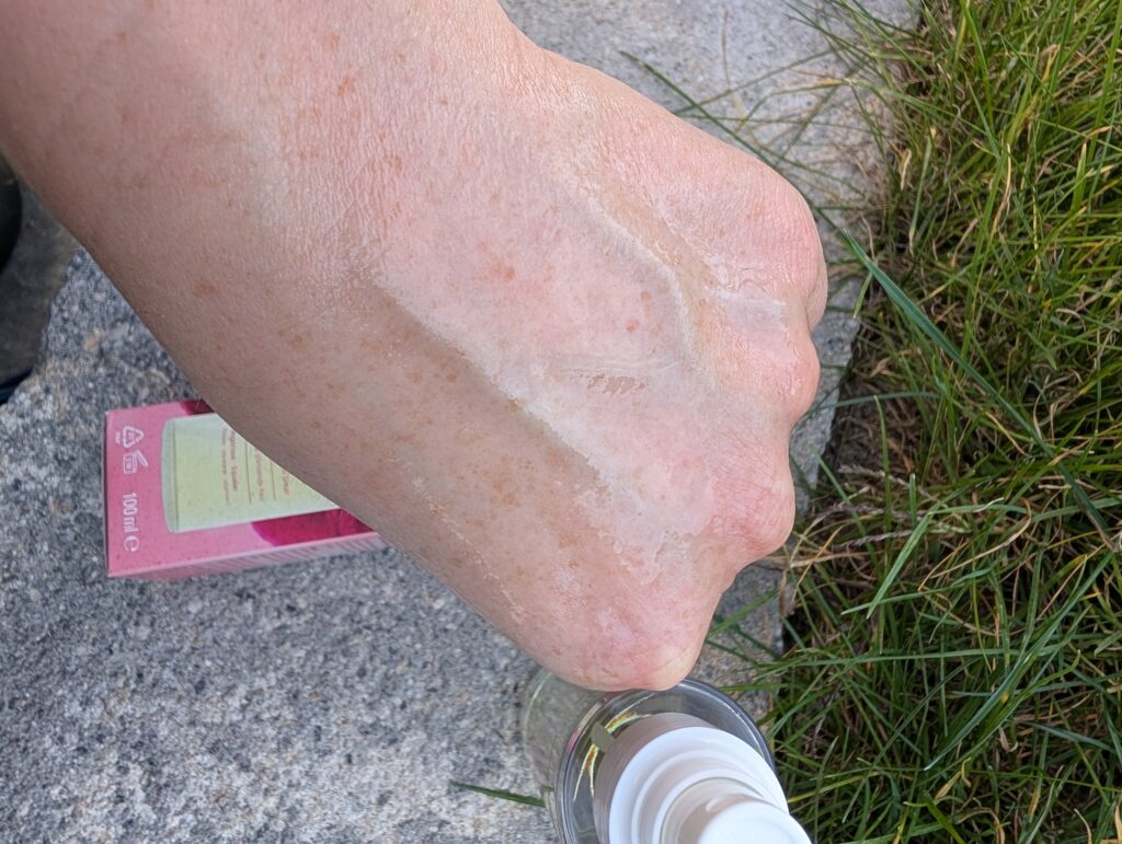 TEst Glow Spray Öl Kneipp